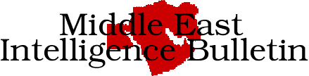 Middle East Intelligence Bulletin