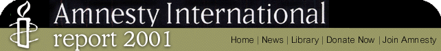 Amnesty International Report 2001
