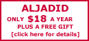 Aljadid - Only $18 a year plus a free gift (click)