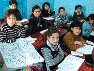 Djerba�s elementary school is perhaps the only place in the world where girls are learning Talmud in Arabic.  Joshua Mitnick