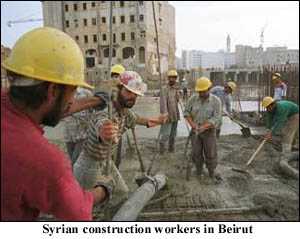 Syrian workers